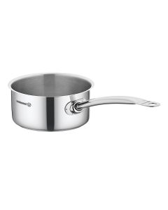 Korkmaz Gastro Proline 4.5 Liter Stainless Steel Saucepan in Silver