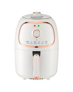 Brentwood 2 Quart Small Electric Air Fryer with Timer and Temp Control- White