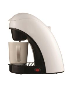 Brentwood Single Cup Coffee Maker - White